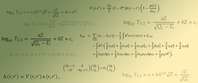 Calculation of <em>&alpha;</em> Decay Half-Lives for Tl, Bi, and At Isotopes
