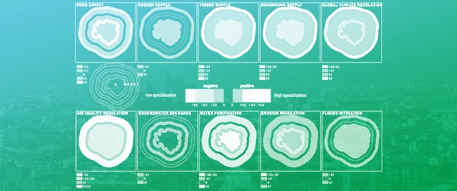 How Do Territorial Relationships Determine the Provision of Ecosystem Services? A Focus on Italian Metropolitan Regions in Light of Von Th&uuml;nen&rsquo;s Theorem