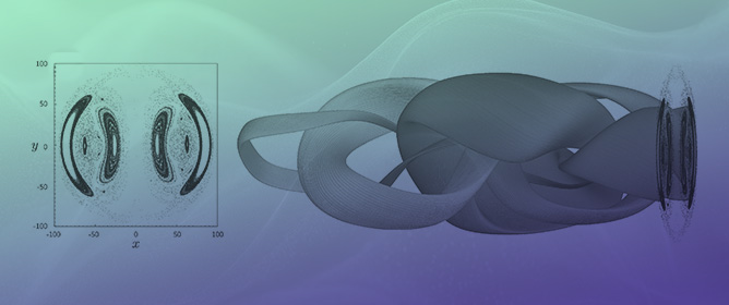 Counterintuitive Particle Confinement in a Helical Force-Free Plasma