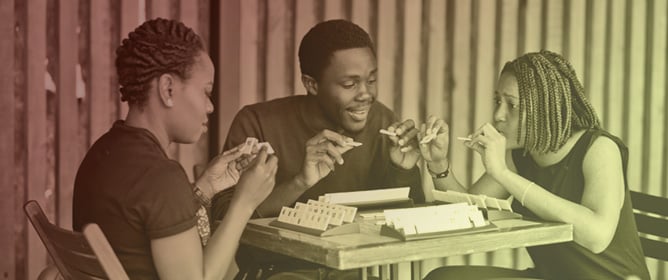 Equilibrium Coalition Structures in Three-Player Symmetric Games