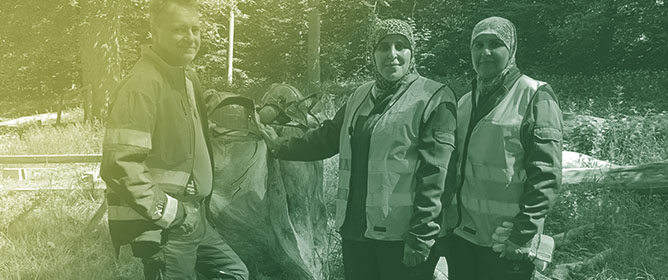 A Nature-Based Vocational Training Programme for Migrants and Swedes: Impacts on the Five Ways to Wellbeing