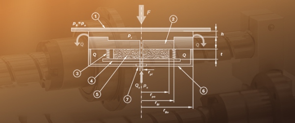 Performance Characteristics of a New Aerostatic Thrust Bearing with Poro-Elastic Restrictor