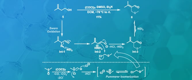 3-Methyl-2-((methylthio)methyl)but-2-enal