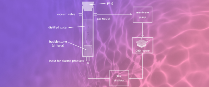 Hybrid Dielectric Barrier Discharge Reactor: Production of Reactive Oxygen&ndash;Nitrogen Species in Humid Air