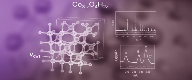 Structural Water Accommodation in Co<sub>3</sub>O<sub>4</sub>: A Combined Neutron and Synchrotron Radiation Diffraction and DFT Study
