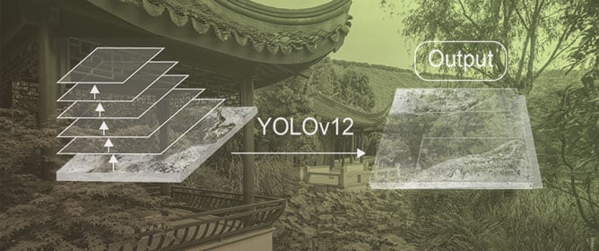 Surface Damage Detection and Analysis for Reduction-Fired Cyan Square Bricks in Jiangnan Gardens via YOLOv12