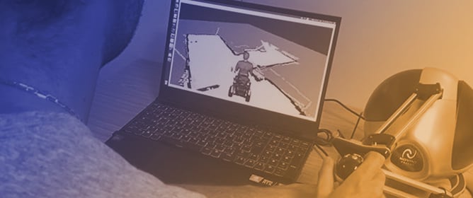 Investigating Learning Assistance by Demonstration for Robotic Wheelchairs: A Simulation Approach