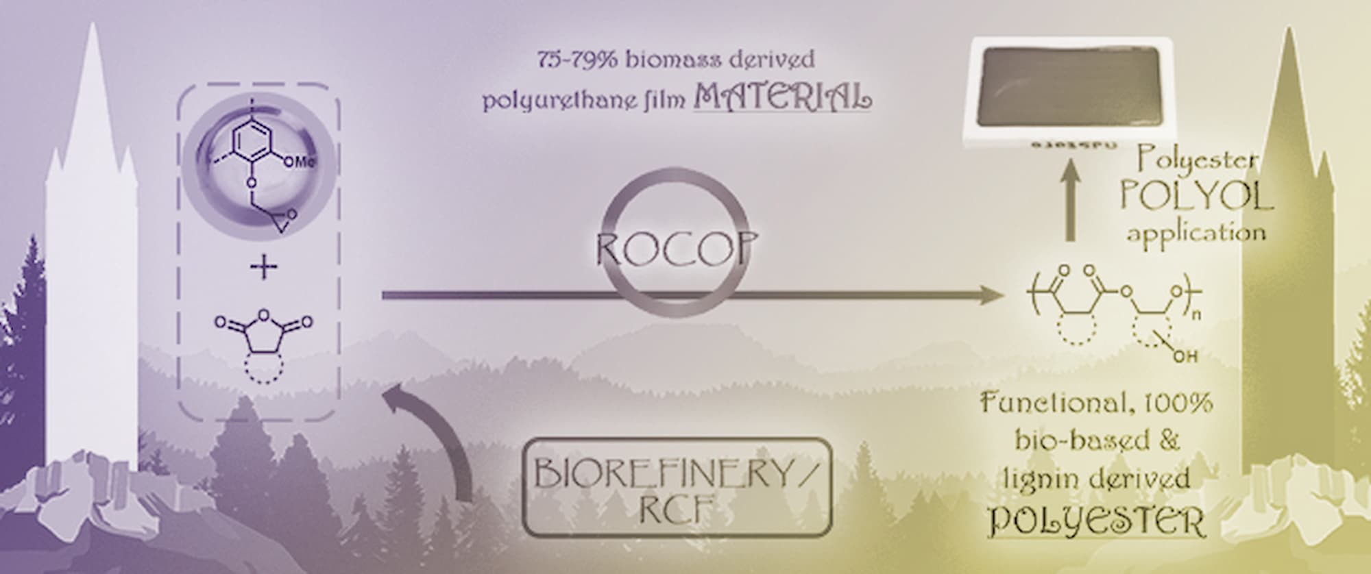 An Integrated Biorefinery Proof of Concept: The Synthesis of Fully Bio-Based, Functional Lignin Polyester Copolymers of Cyclic Anhydrides and Epoxides Towards Polyol Applications and Tunable Bio-Derived Materials