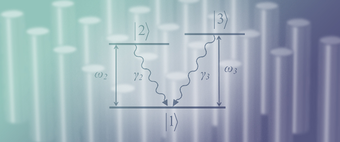 Quantum Interference of Spontaneous Emission and Coherent Population Trapping for a Quantum Emitter Embedded Within a Two-Dimensional Photonic Crystal
