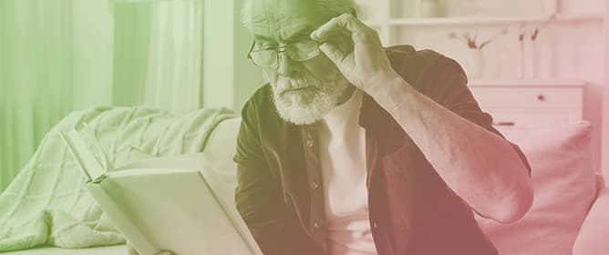 Reading Assessment and Eye Movement Analysis in Bilateral Central Scotoma Due to Age-Related Macular Degeneration