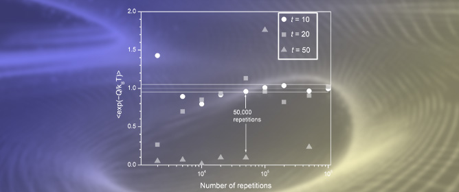 The Fluctuation Theorem and Its Practical Limitations: A Numerical Example