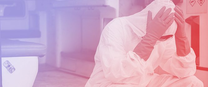 Passive AI Detection of Stress and Burnout Among Frontline Workers