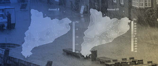 Evolution of Rainfall Characteristics in Catalonia, Spain, Using a Moving-Window Approach (1950&ndash;2022)
