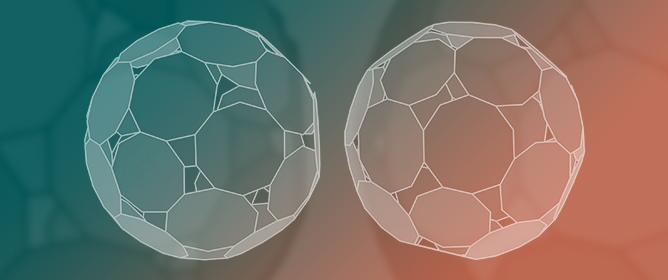 Bi-Symmetric Polyhedral Cages with Three, Four, Five or Six Connected Faces and Small Holes