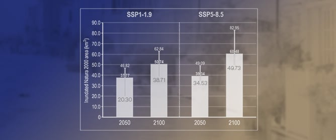 Preliminary Assessment of Long-Term Sea-Level Rise-Induced Inundation in the Deltaic System of the Northern Coast of the Amvrakikos Gulf (Western Greece)