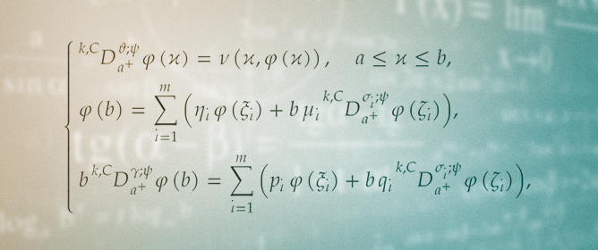 Fractional Differential Equations with Multi-Point Closed Boundary Conditions Involving (<em>k</em>,&nbsp;<em>&psi;</em>)-Caputo Fractional Derivative Operators