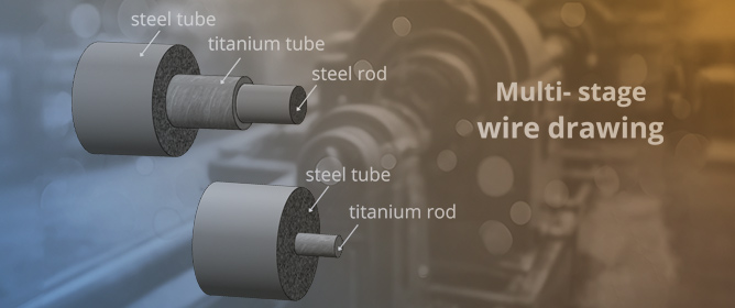 Heterogeneity of Microstructure and Mechanical Response in Steel&ndash;Titanium Multilayer Wires Subjected to Severe Plastic Deformation