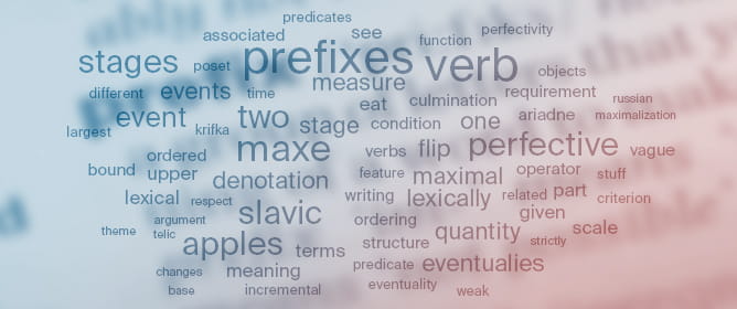 The Relation of Slavic Verb Prefixes to Perfective Aspect