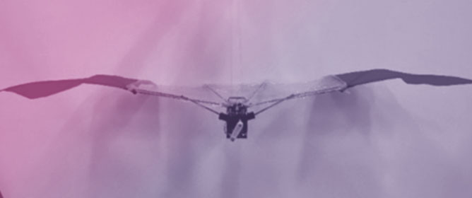 Aerodynamic Lift Modeling and Analysis of a Bat-like Flexible Flapping-Wing Robot