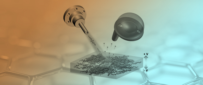 Electronic Structure of Graphene-Doped PEDOT:PSS for Efficient Hole Injection