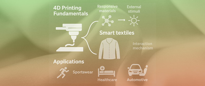 Fundamentals and Uses of 4D Printing on Textiles