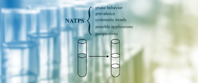 Phase Separation in Nonaqueous Systems Induced by a Solid Component