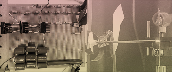 Pin-Plane Electrical Discharge Driven by a MOSFET DC Current Source