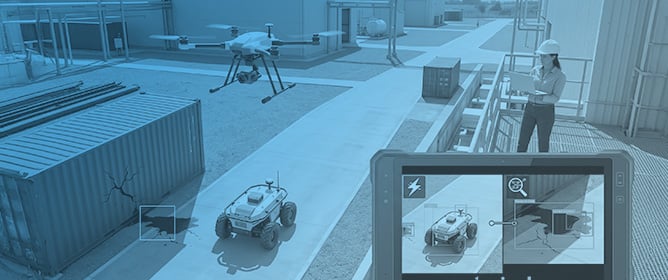 Optimizing Hazard Detection with UAV-UGV Cooperation: A Comparative Study of YOLOv9 and Faster R-CNN