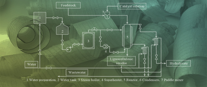 Custom-Built Bench-Scale Reactor System, Designed to Simulate the Industrial Furfural Production Process