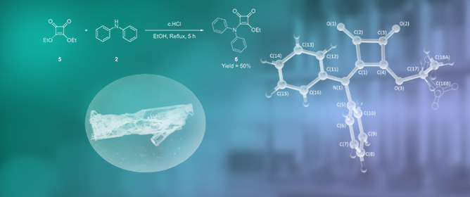 3-(Diphenylamino)-4-ethoxycyclobut-3-ene-1,2-dione