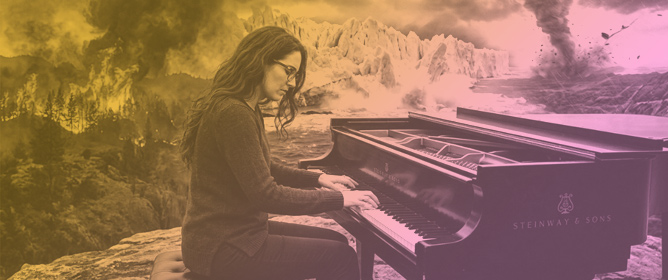 Curating Awareness and Hope: Performing Field and Finzi as Gentle Climate Activism