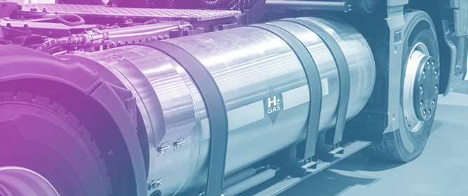 Conceptual Design of an Internally Reinforced Pressure Vessel for Hydrogen Storage in Heavy-Duty Fuel Cell Vehicles