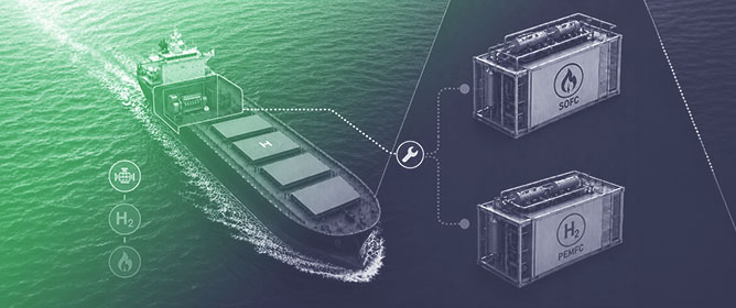 Performance of SOFC and PEMFC Auxiliary Power Systems Under Alternative Fuel Pathways for Bulk Carriers