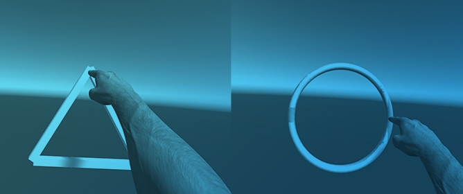 Perception and Embodiment for Motion-Scaled Virtual Hands