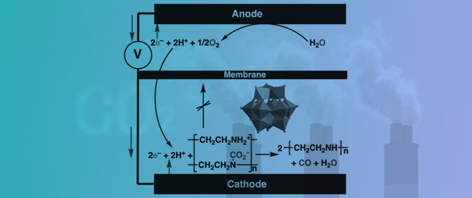 Electrochemical Reduction of Amine-Captured Carbon Dioxide Catalyzed by Transition-Metal Substituted Polyoxometalates