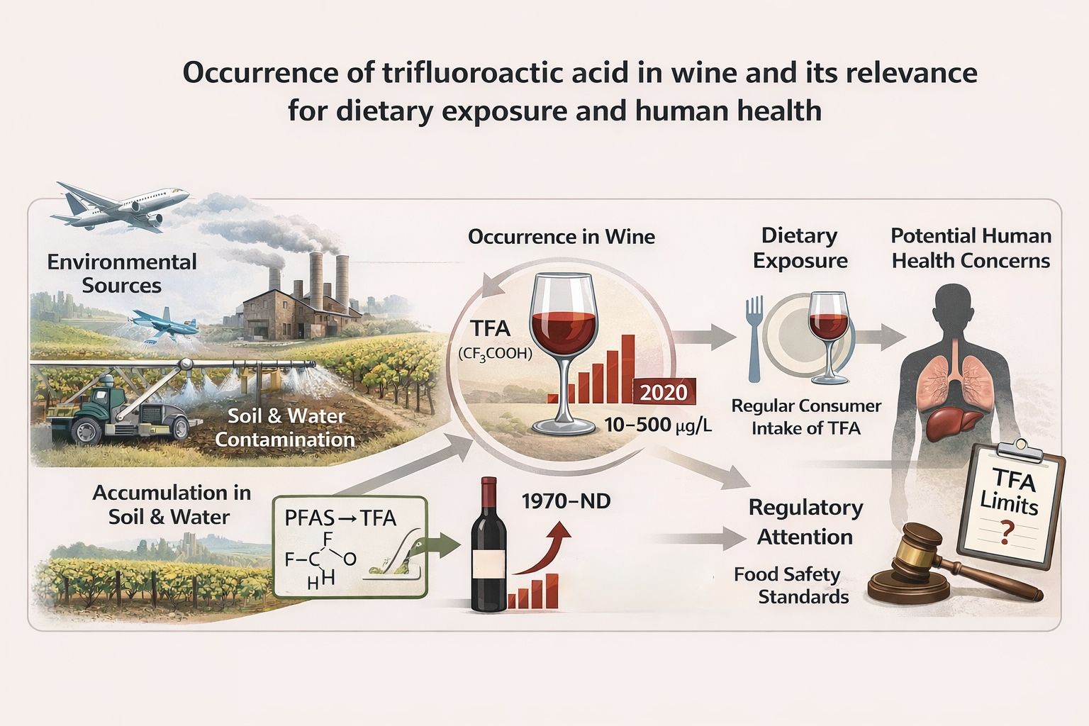 Occurrence of Trifluoroacetic Acid in Wine and Its Relevance for ...