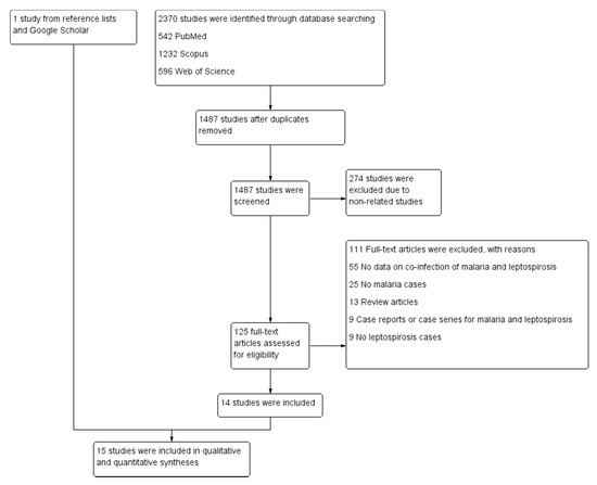 TropicalMed | Free Full-Text | Prevalence of Malaria and Leptospirosis ...