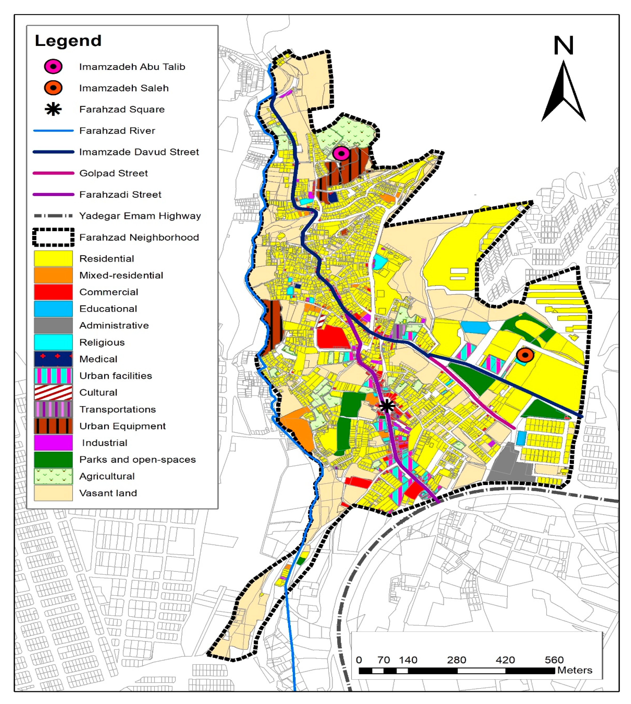 The Farahzad Neighbourhood Of Tehran Land Use Transition In The City The Farahzad Neighbourhood Of Tehran Land Use Transition In The City