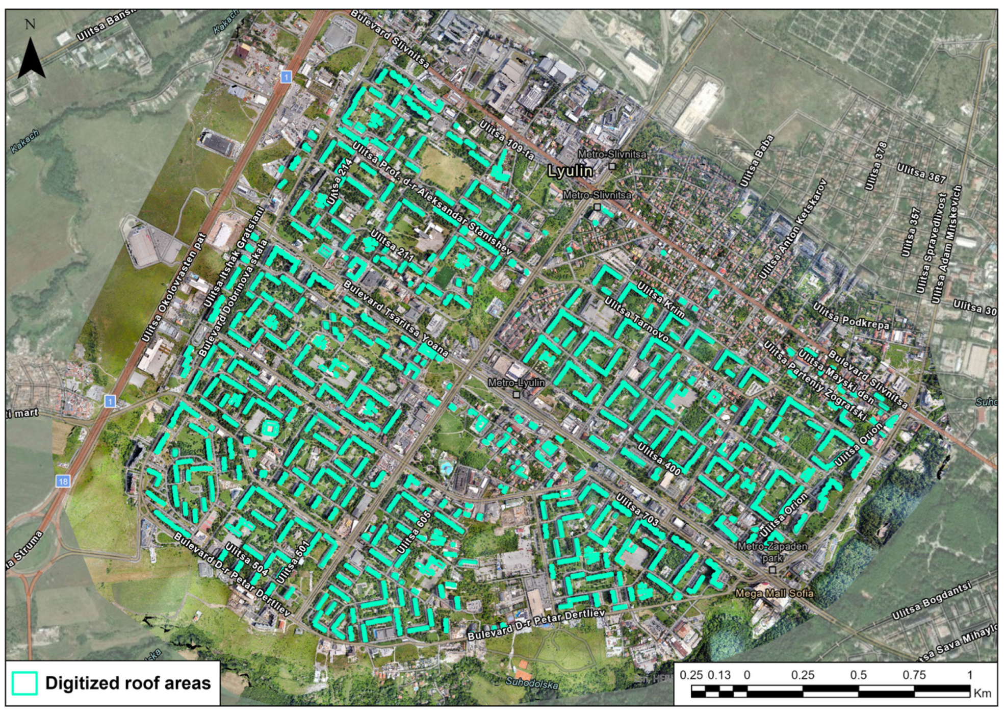 Large-Scale Modeling of Urban Rooftop Solar Energy Potential Using UAS ...