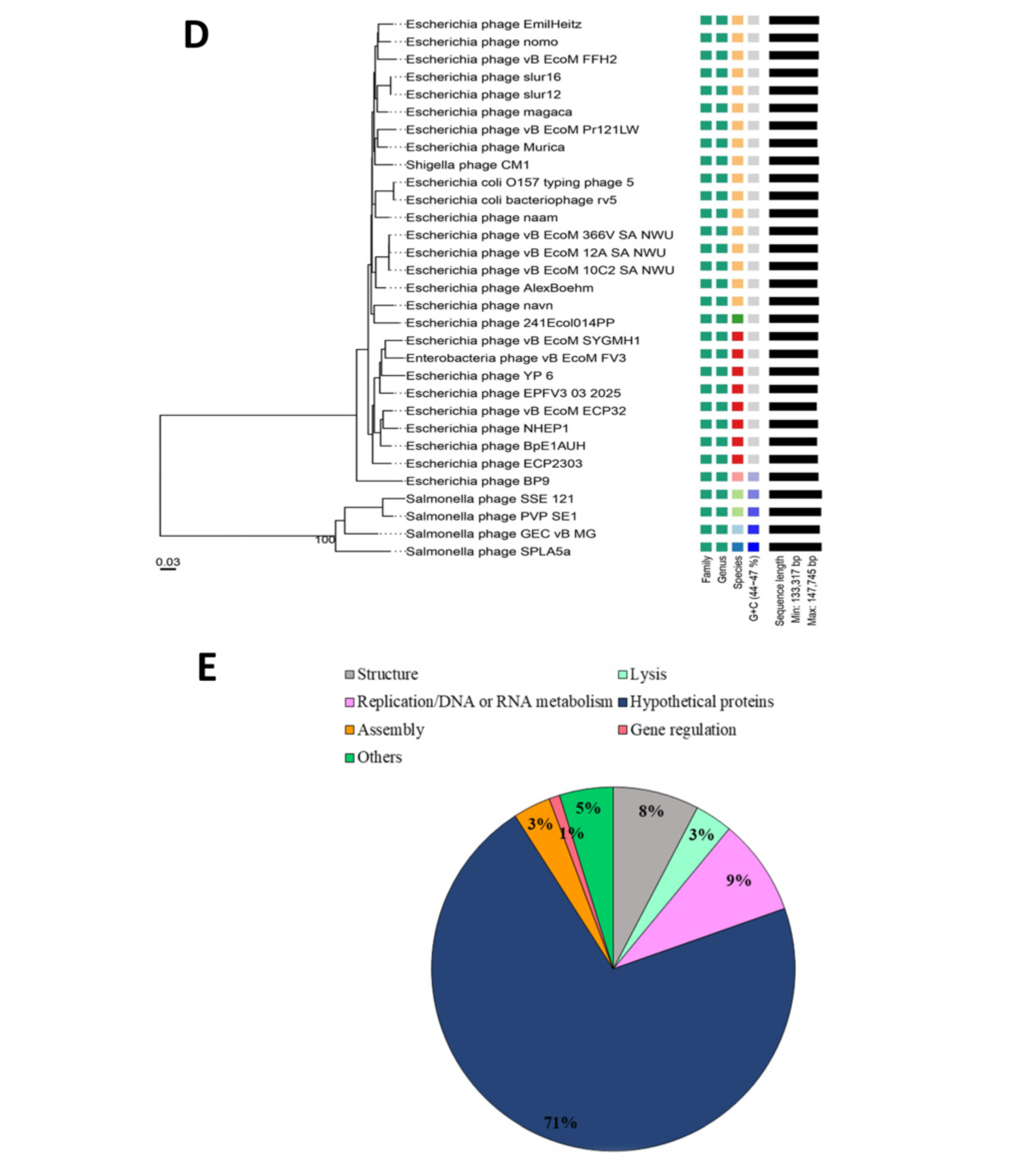 Isolation and Genomic Characterization of a Lytic Bacteriophage Against ...
