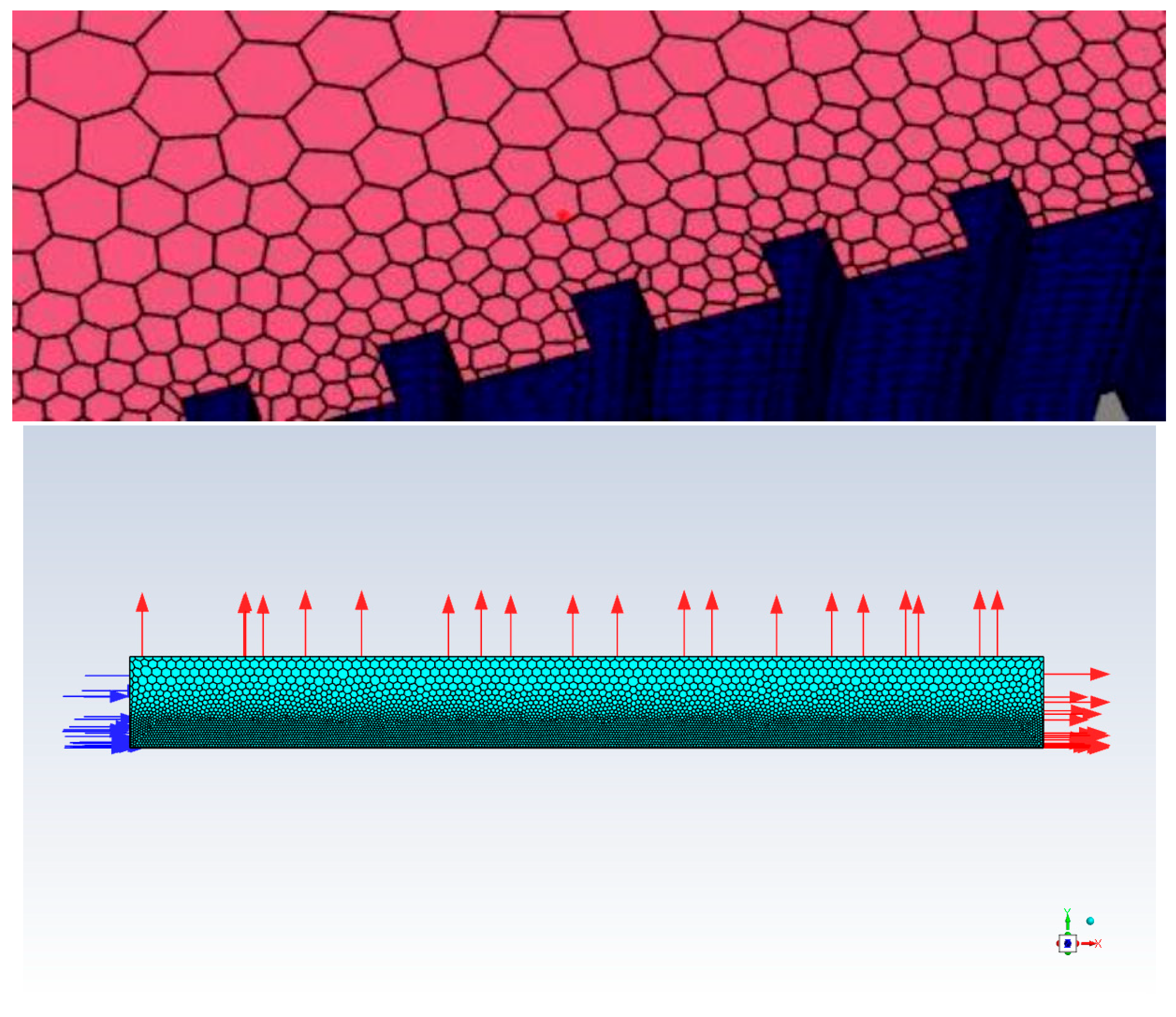Numerical Structure of Turbulent Vortex in Wave–Current Boundary Layers