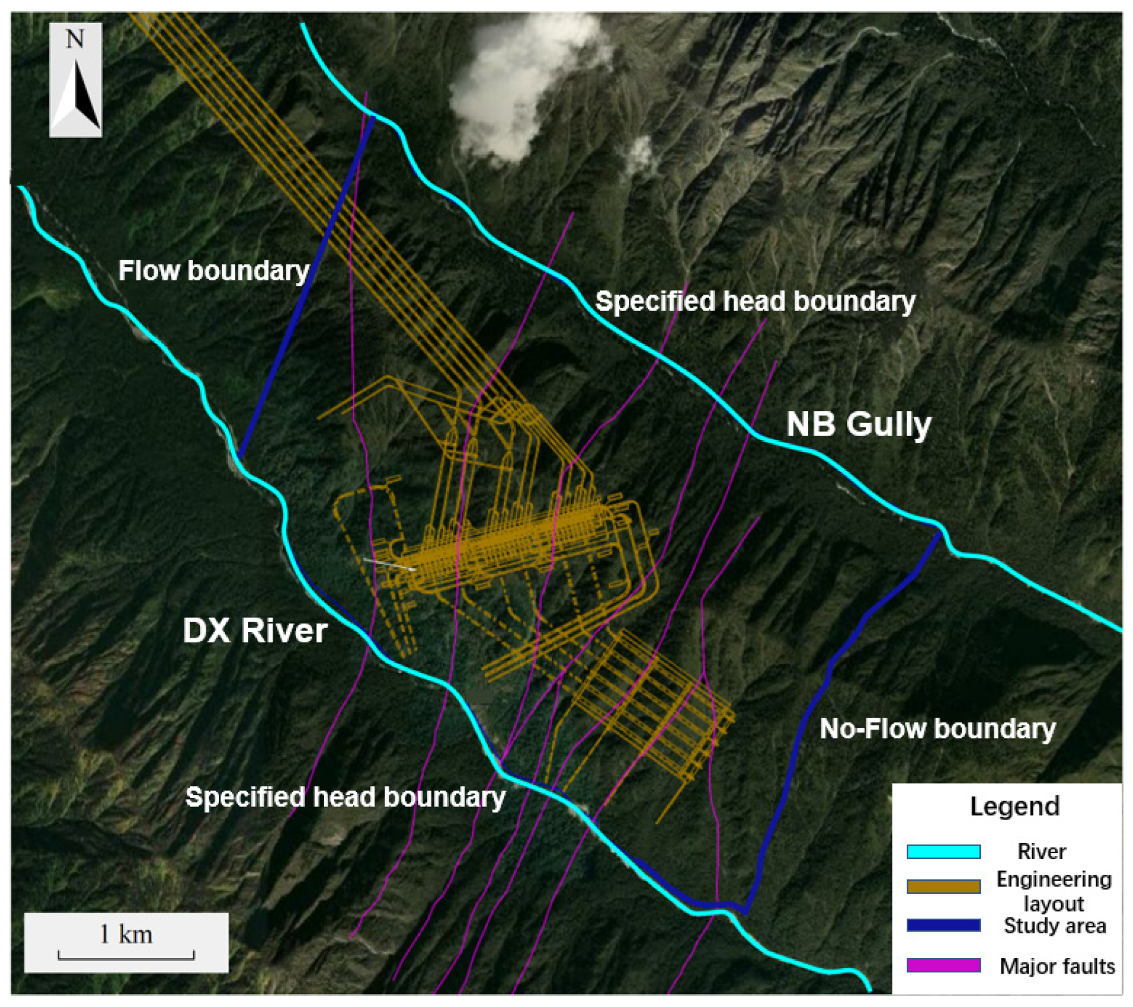 Numerical Simulation of Groundwater Inflow in Deep-Buried Underground ...