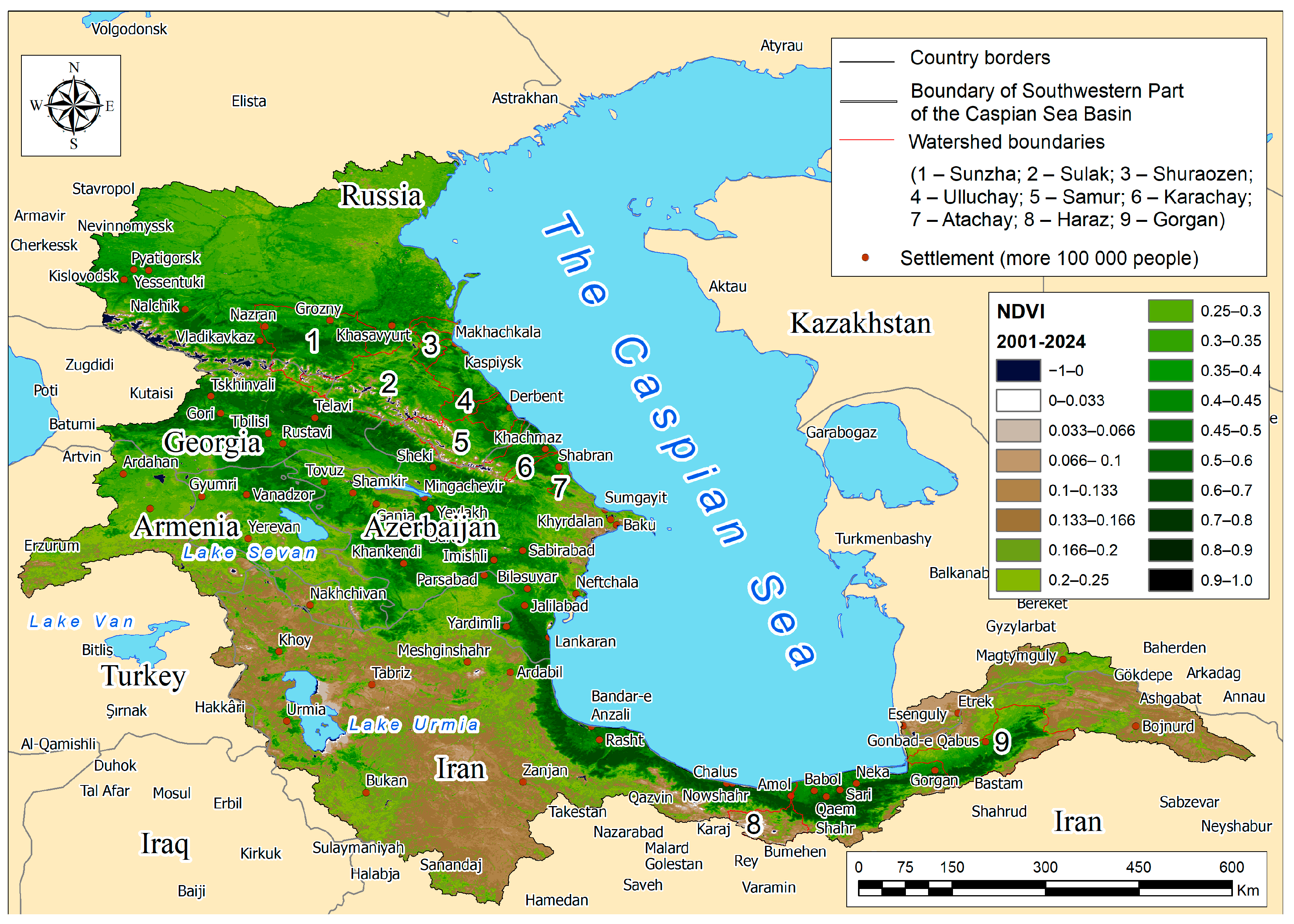 Assessment of Long-Term Dynamics and Trend Extrapolation of Vegetation ...