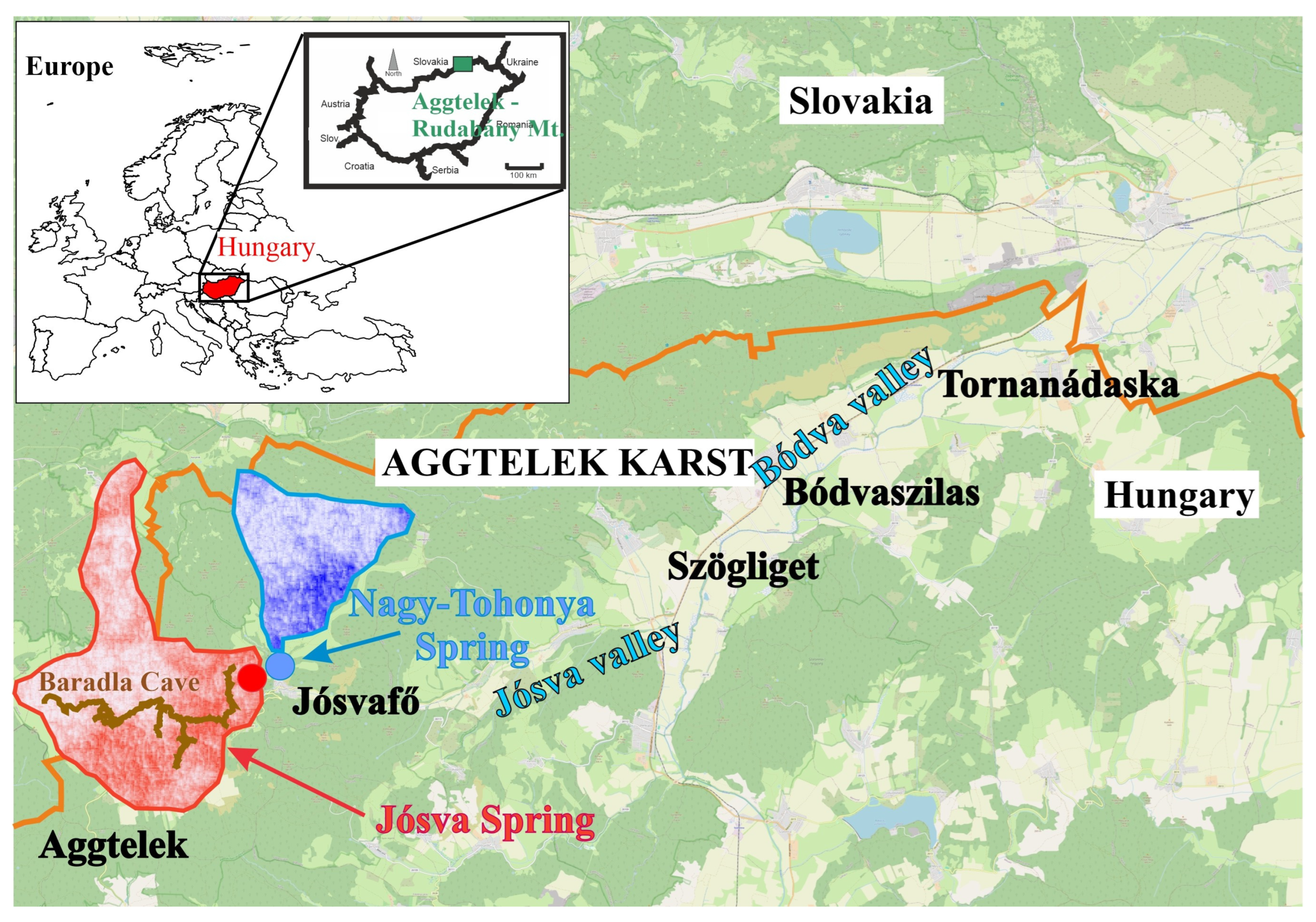 Contrasting Hydrodynamic Behavior and Climate Sensitivity of Two Karst ...
