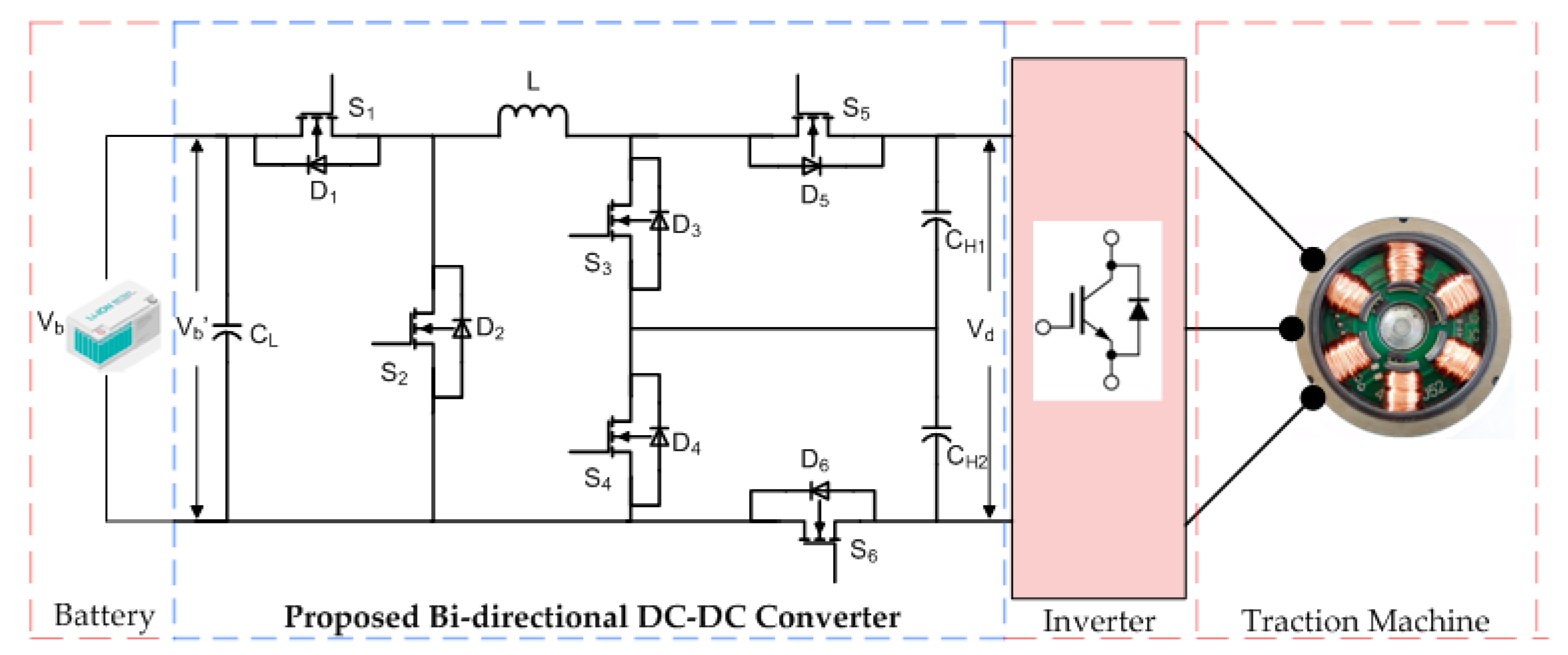 Controller-driven bidirectional DC-DC step-up and step-down voltage  regulator - MATLAB